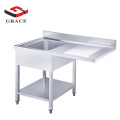 Commercial Kitchen Use Stainless Steel Sinks Restaurant Double Bowl Kitchen Sink